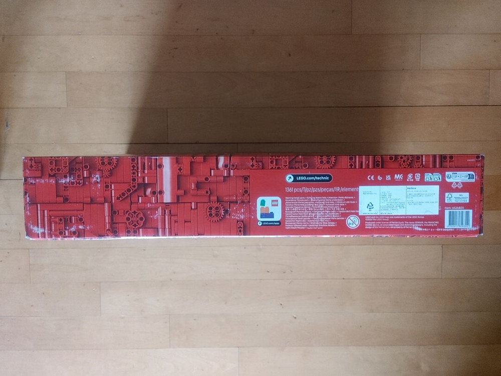 (미개봉)(정품) 레고 페라리 SF-24 F1 Car 팝니다.--4