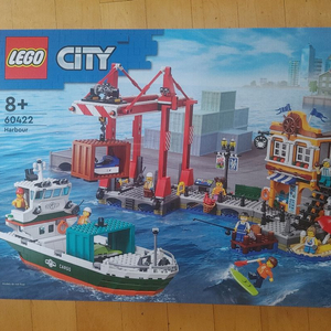 (미개봉)(정품)레고 60422 시티 항구와 화물선 팝니다.