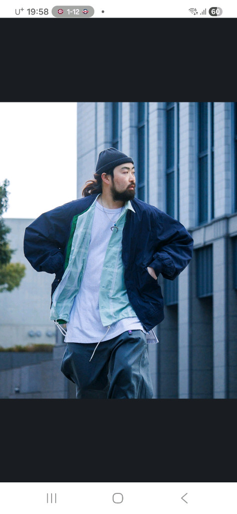 노스페이스 퍼플라벨 리버시블 노카라 자켓 이미지