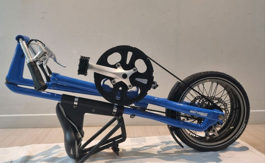 정품 스트라이다 접이식 미니벨로 자전거--4