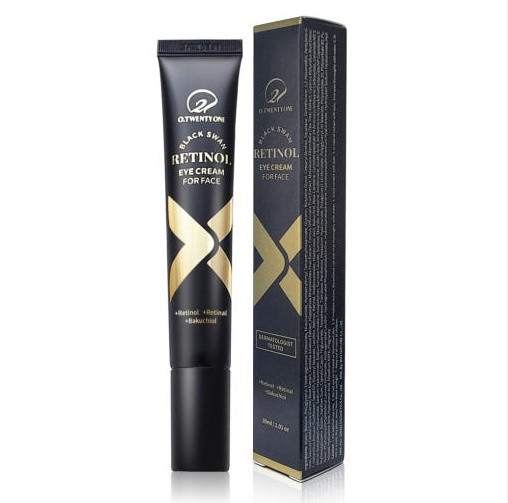 오투에니원 블랙스완 레티놀 아이크림 포 페이스 30ml 탄력 부스터 미개봉 새제품 이미지