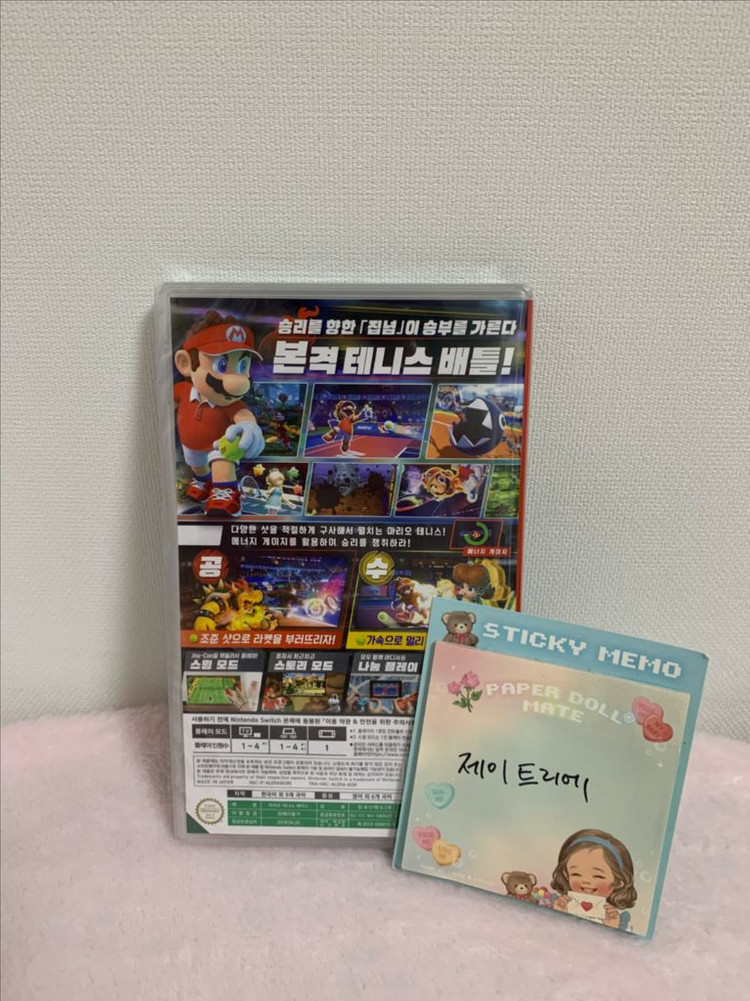 (미개봉)닌텐도 스위치 마리오 테니스 에이스 정발(한글)--1