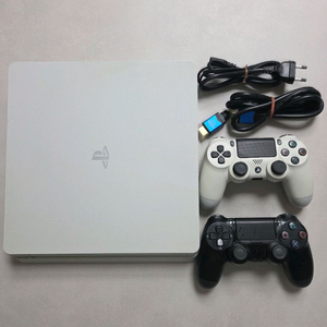 ps4슬림+듀얼쇼크2+게임9 이미지