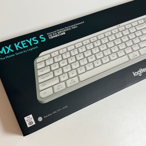 로지텍 MX KEYS S 무선 일반형 키보드 미개봉 새제품