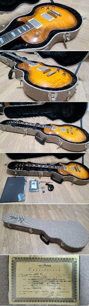 하이엔드 빈티지 기타 닉후버 브리질리언 Nik Huber Orca 59 Brazilian rosewood 이미지