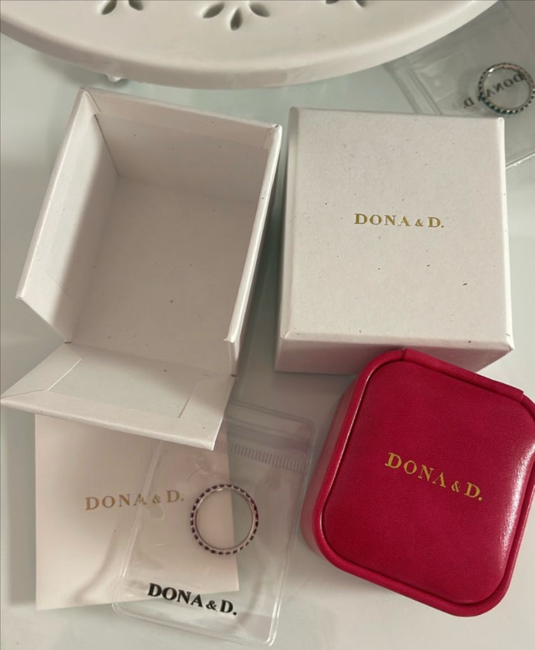 14k 도나앤디 풀 루비 랩다이아몬드 2mm(새상품)--7