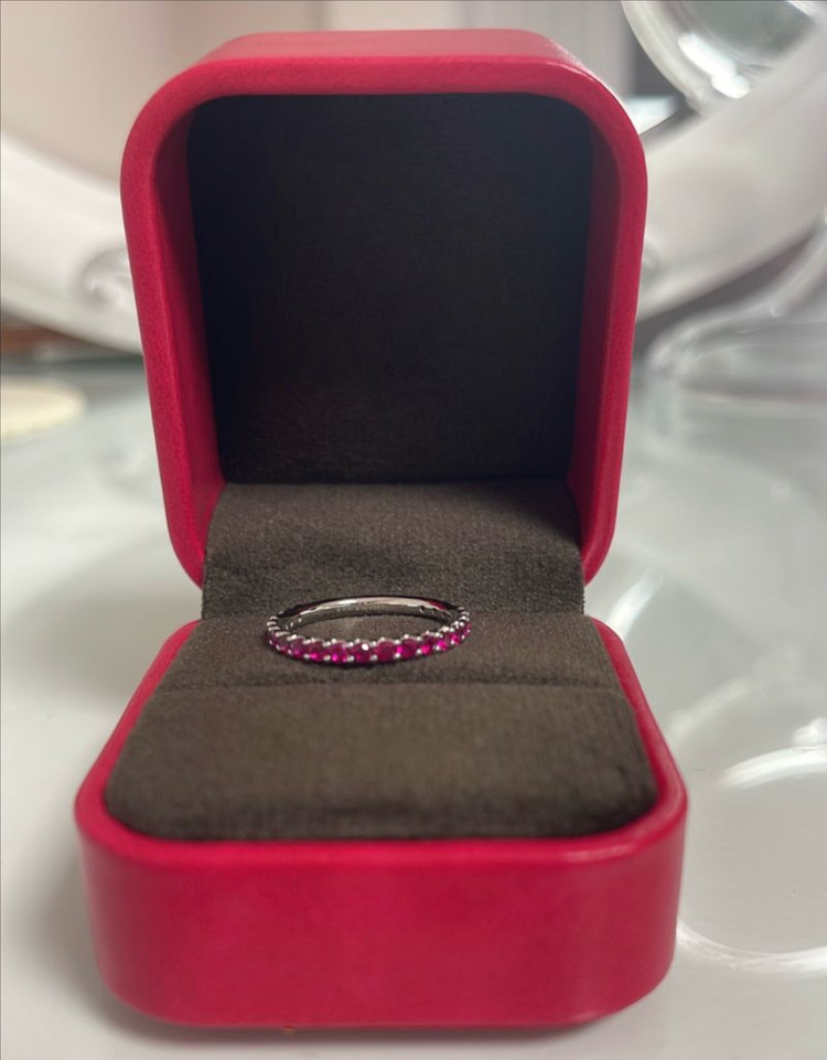 14k 도나앤디 풀 루비 랩다이아몬드 2mm(새상품)--8