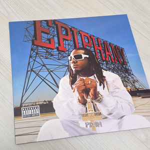 T-Pain (티페인) Epiphany 한정판 레드 마블 2LP