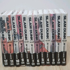 상태 좋은 슬램덩크 프리미엄 완전판 띠지본 전권완결 택배비포함 이미지