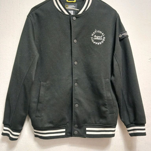 내셔널지오그래픽 키즈 블랙 스타디움 자켓 점퍼 사이즈 150