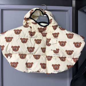 베베드피노 곰돌이 다운 판초 90