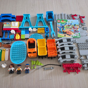 레고 듀플로 10875 화물 기차+10915 알파벳트럭