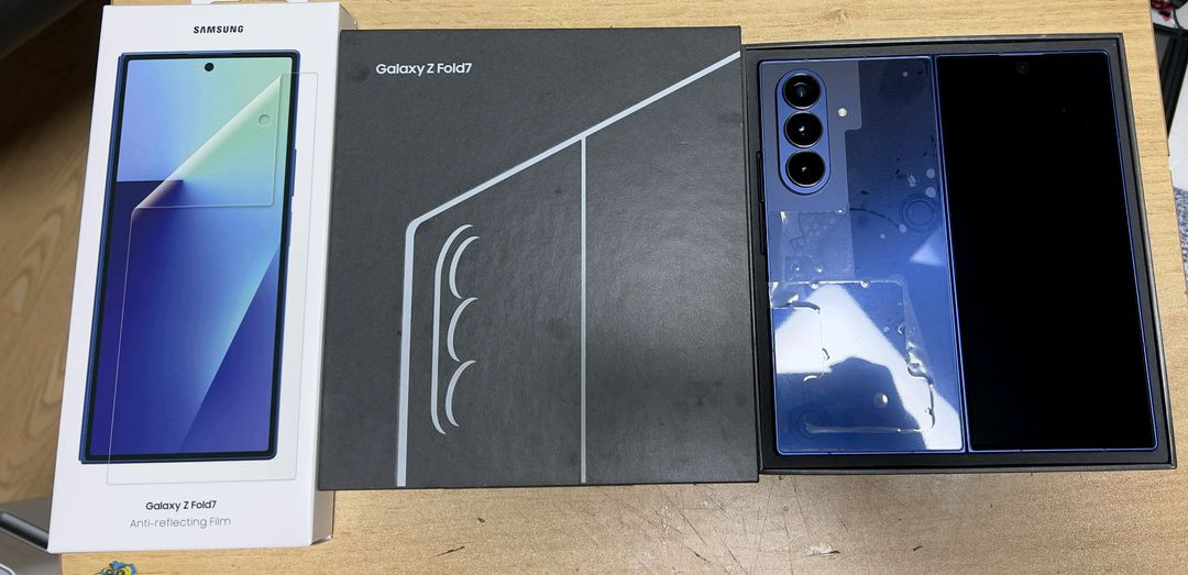 폴드7 512GB 블루 자급제 (올수리) 팝니다--0