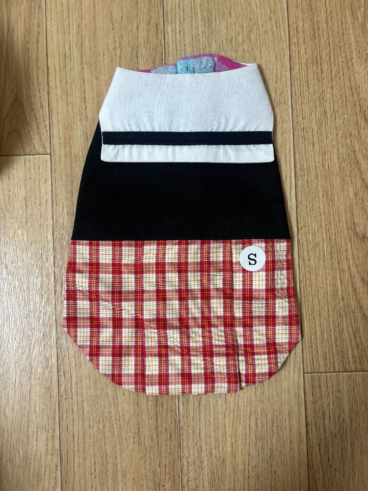 강아지 세라복스타일 옷 세트 S 이미지