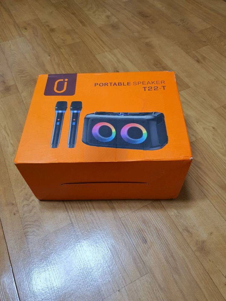 최신버전 블루투스 노래방 스피커 새제품 이미지