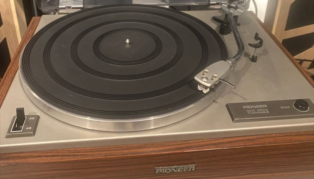 파이오니아 ES-2000pl 반자동 턴테이블 + SHURE M-447 번개표 카트리지 이미지