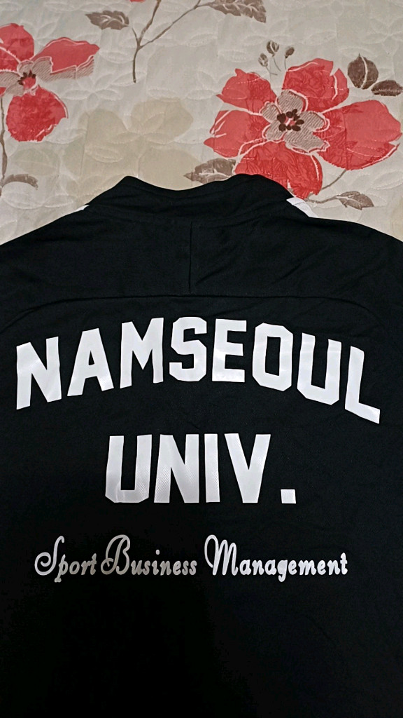 나이키 남서울대 스포츠비즈니스과 얇은저지 100 가슴53 기장73--3