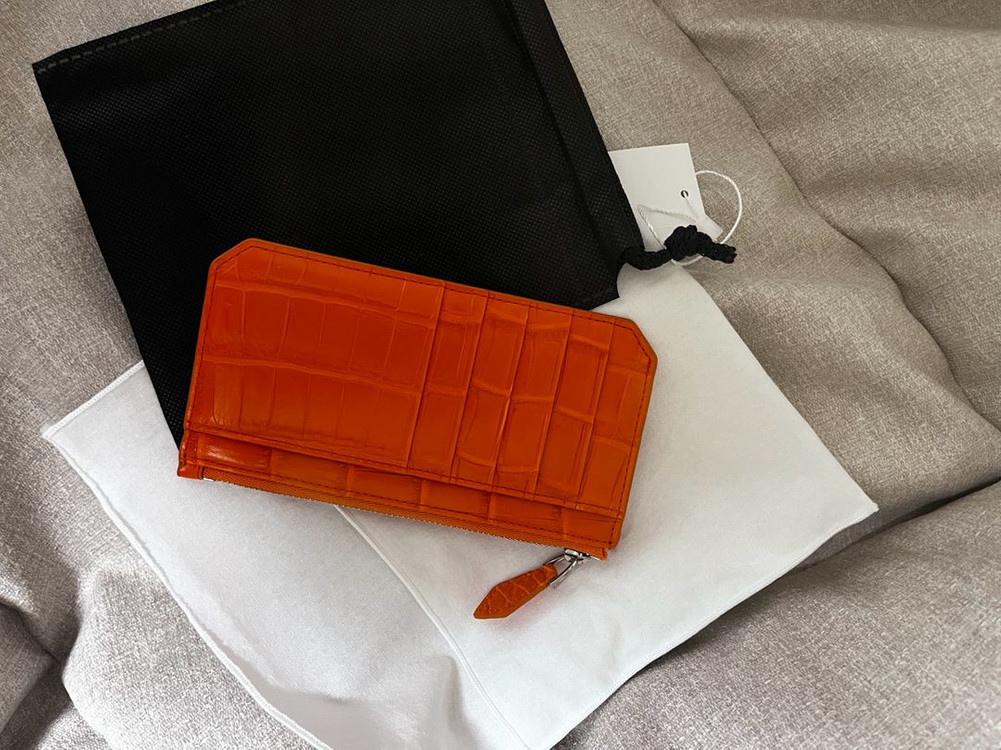 쎄모먼 악어가죽지갑--2