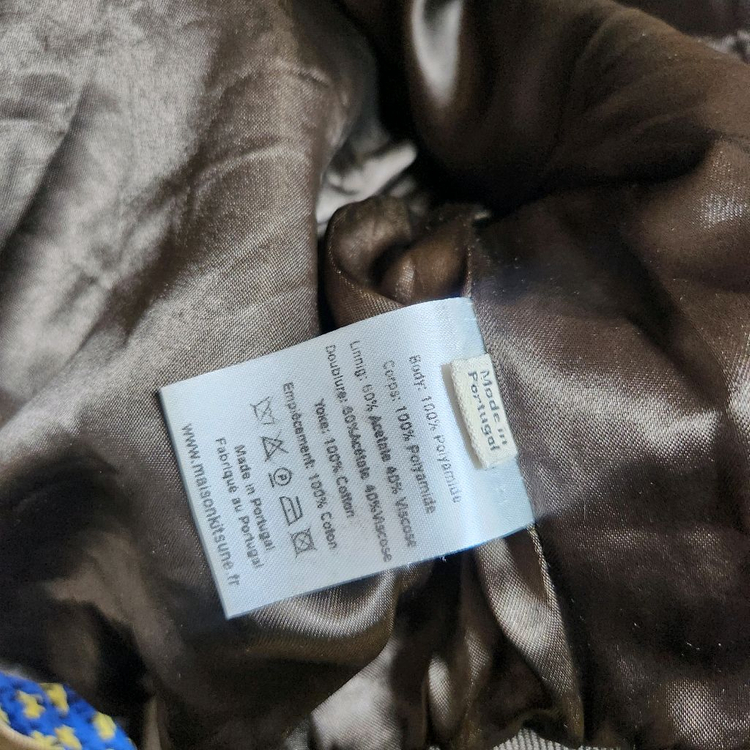 아더에러 메종키츠네 봄버 자켓 L ma-1 마원 항공점퍼 이미지