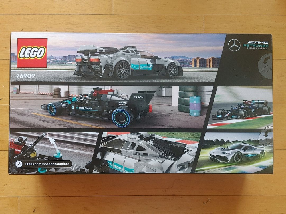 (미개봉)(정품) 레고76909 스챔 벤츠 AMG F1 퍼포먼스 팝니다.--1