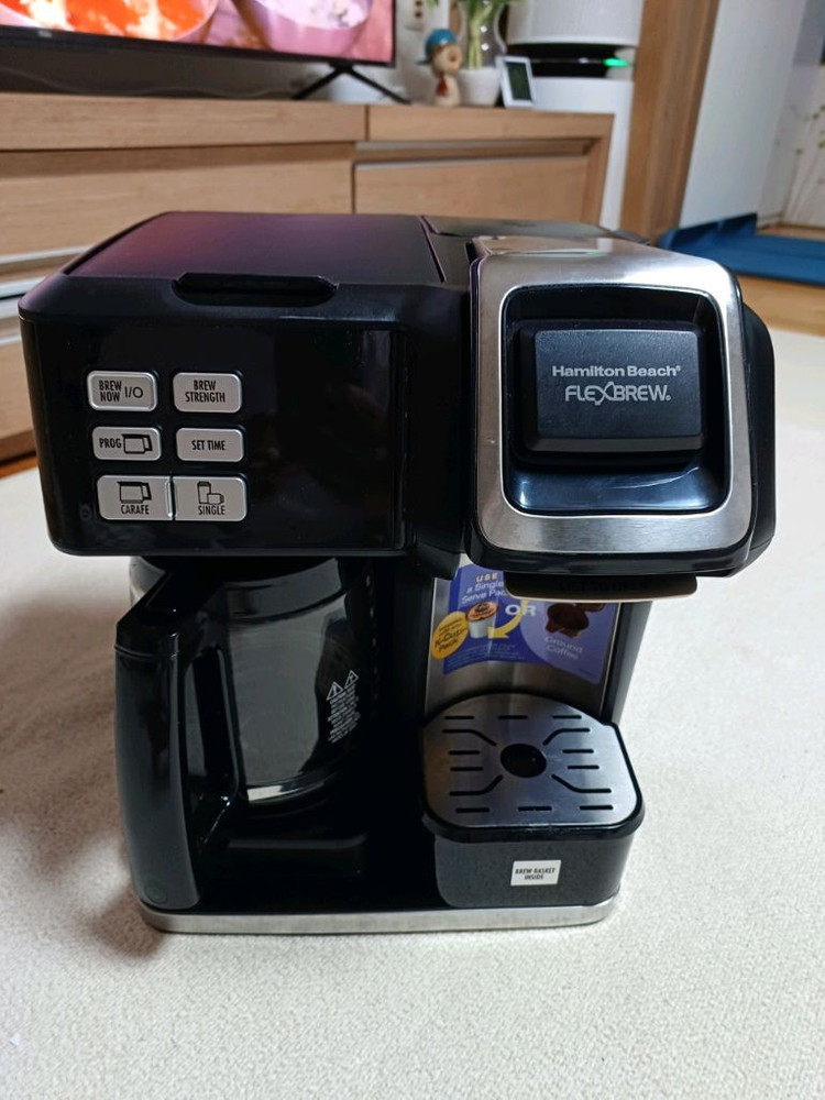 해밀턴 비치 커피머신 팝니다 이미지