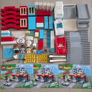 레고 듀플로 10948 세차장과주차장