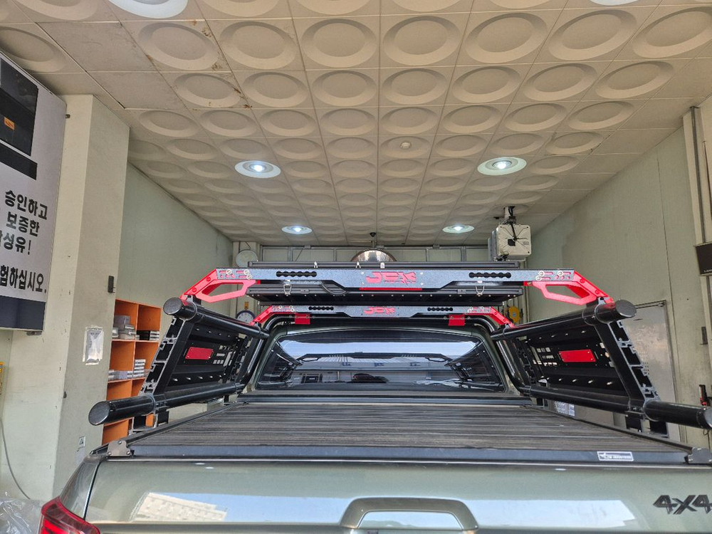 렉스턴 스포츠 칸 벙커롤바 +YM테크 슬라이딩 커버 이미지