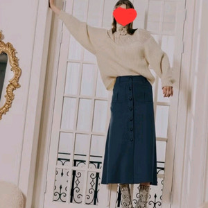 칼라거펠트 데님 라이크 스커트(77) ㅡ새제품