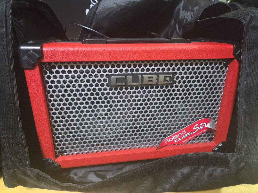 급처분 직거래!!롤랜드 큐브 스트릿(( 버스킹 세트!!)) 이미지