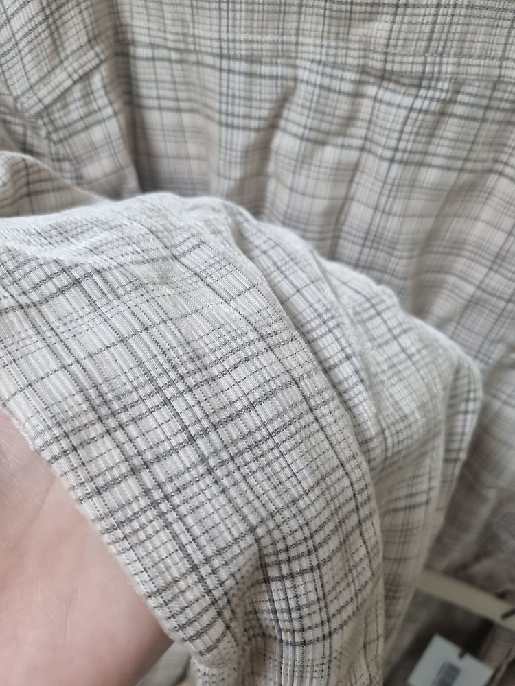 한섬 타임 time 체크 셔츠 벨티드 원피스 이미지