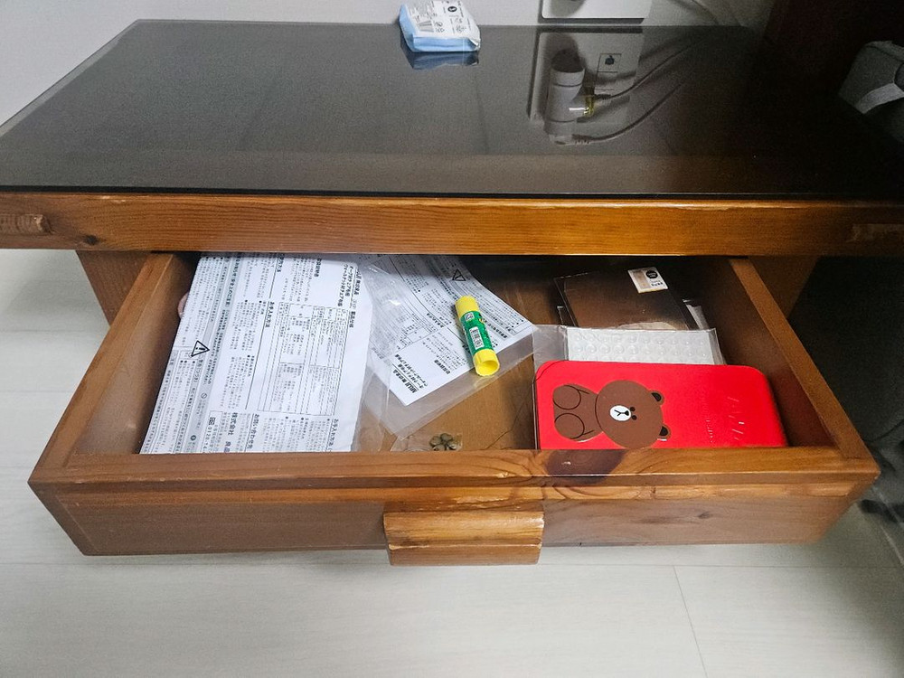 원목 빈티지 테이블--1