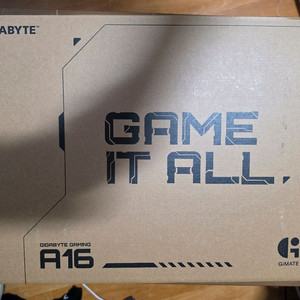 미개봉 기가바이트 Gaming A16 3WH 노트북 32RAM/RTX5070/1TB
