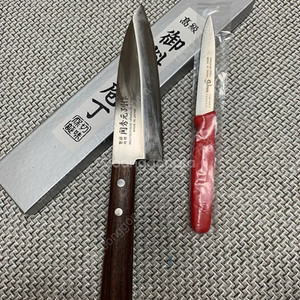 낚시칼용 우드데바칼 일제 155미리 새상품 팝니다 이미지