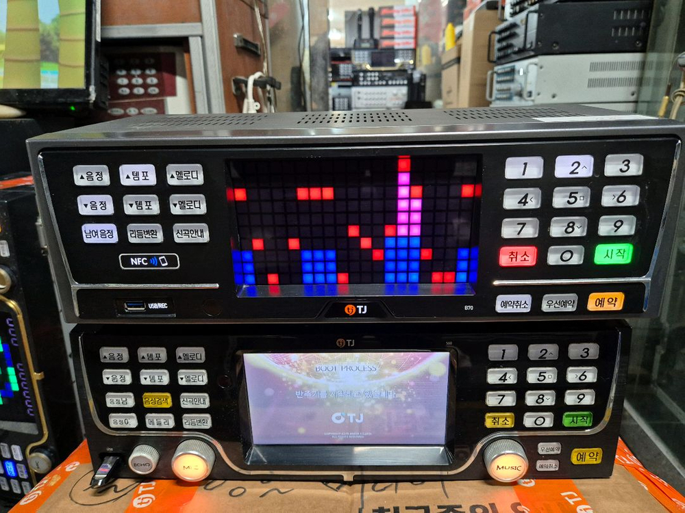 태진b70 노래방기계 금영 이미지