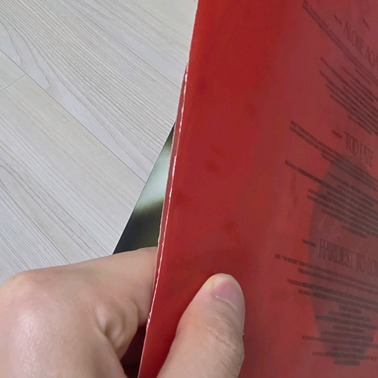 더 위켄드 The Weeknd - After Hours 투명 레드 스플래터 컬러 LP--2