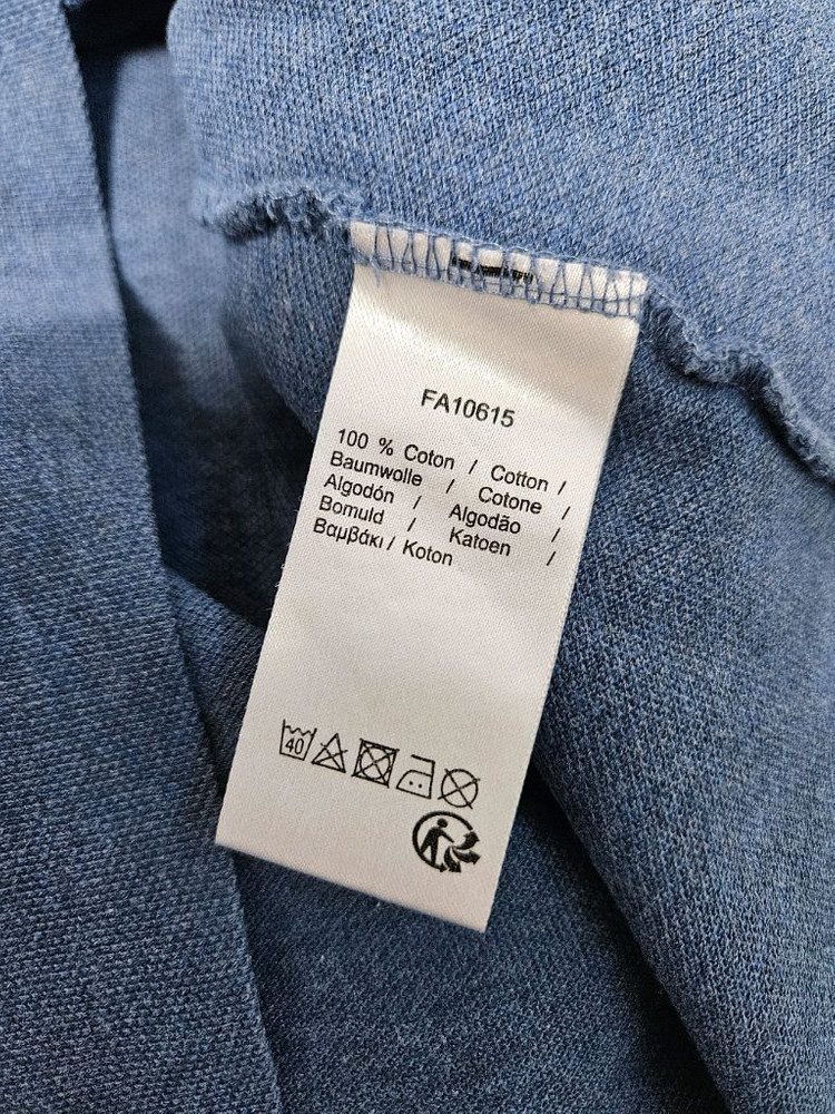 라코스테 클래식핏 블루 긴팔 카라티 티셔츠 pk 폴로 슬리브 M 남성--3