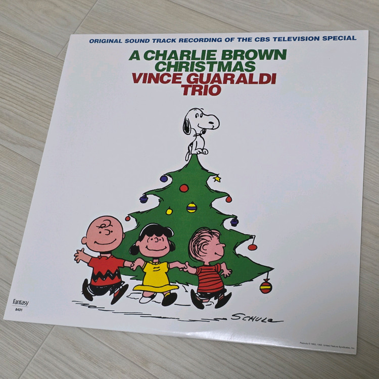 찰리브라운 크리스마스 LP 한정판 스타버스트 컬러 A Charlie Brown Christmas--1