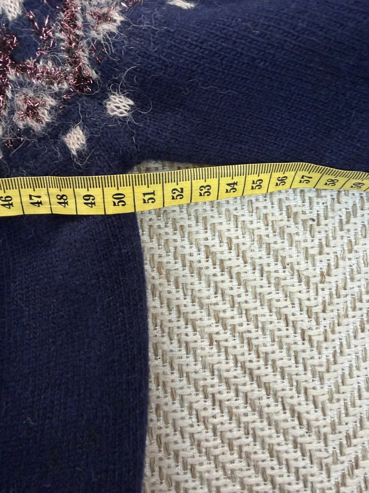 정품) 아떼 바네사브루노 21ss 노르딕 패턴 네이비 가디건 S--7