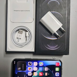 아이폰 12 Pro 그래파이트 256GB 풀박스, 배터리 100%