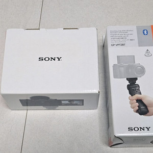 소니 zv-1f +슈팅그립 브이로그 카메라