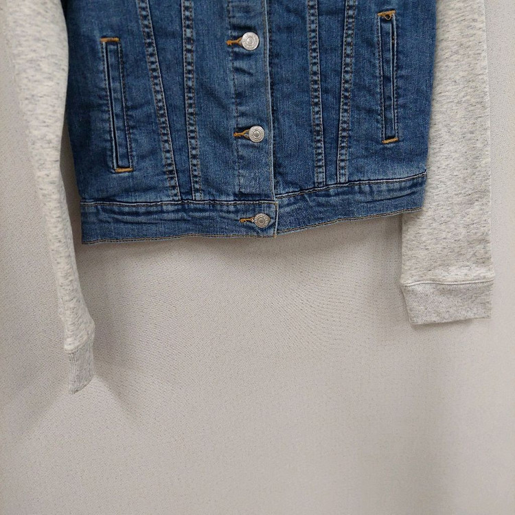 리바이스 후드 청자켓 이미지