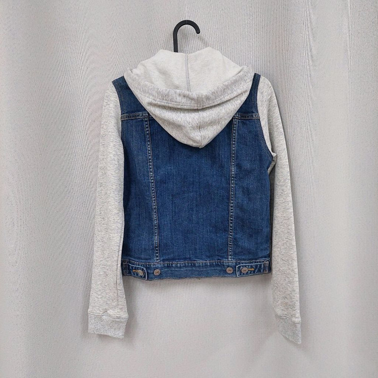 리바이스 후드 청자켓 이미지