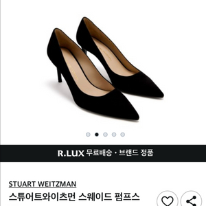 스튜어트와이츠먼 스웨이드 펌프스 5.5사이즈 이미지
