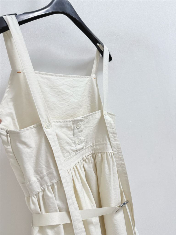 포에토 코튼 오버롤 원피스 이미지