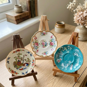 빈티지 영국 접시 단품 판매 3종(개당 판매가)/ 실사가능/인테리어 소품 이미지