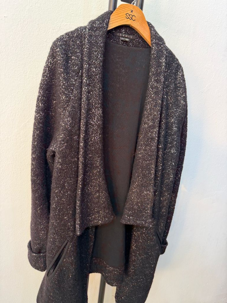 정품) theory 띠어리 블랙 가디건 M--1