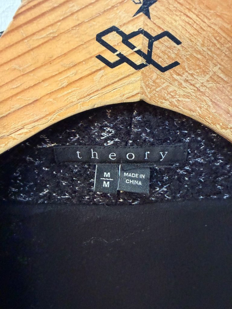 정품) theory 띠어리 블랙 가디건 M--6