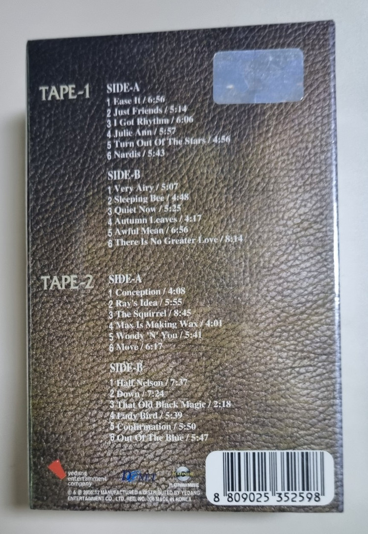 플래티넘 재즈 / 미개봉 카세트테이프 2tape--1