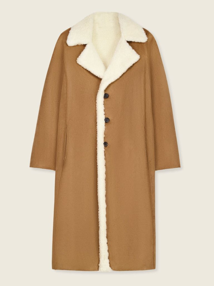 (umer) 유메르 리버시블 시어링 코트 무스탕 새제품 이미지