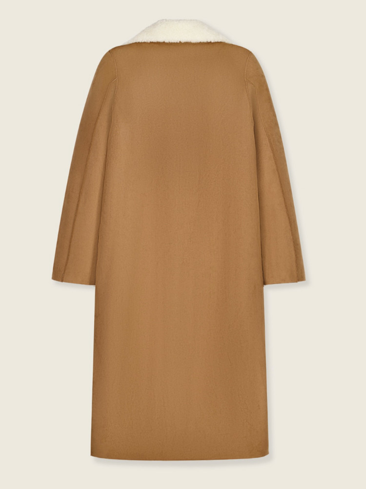 (umer) 유메르 리버시블 시어링 코트 무스탕 새제품 이미지